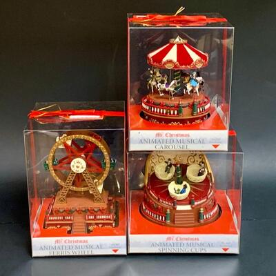 Lot 374 Mr. Christmas Animated Musical Decorations