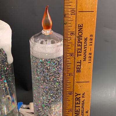 Lot 375: Coloring Changing Candles and Santa Snowglobe