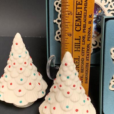 Lot 455: Lenox Ornaments and Jeweled Trees