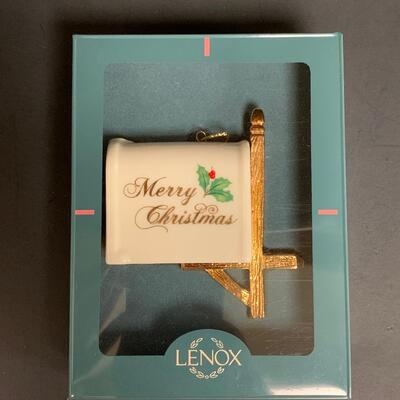 Lot 456: Vintage Lenox Ornaments