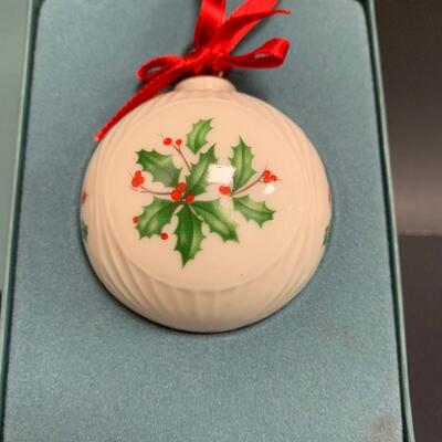 Lot 456: Vintage Lenox Ornaments