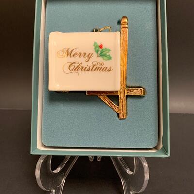 Lot 456: Vintage Lenox Ornaments