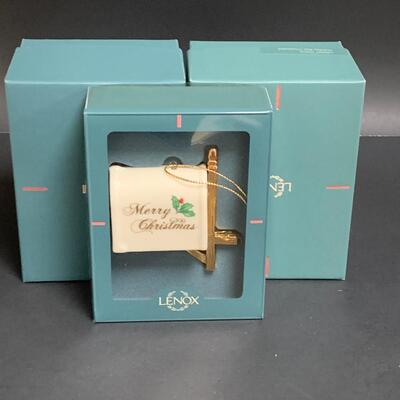 Lot 456: Vintage Lenox Ornaments