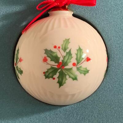 Lot 456: Vintage Lenox Ornaments