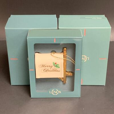 Lot 456: Vintage Lenox Ornaments