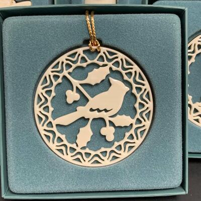 Lot 457: Vintage Lenox Ornaments