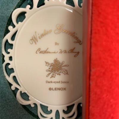 Lot 458: Vintage Lenox Holiday Bird Ornaments