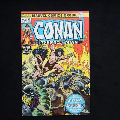 Conan #59 (1976,Marvel)  7.5 VF-