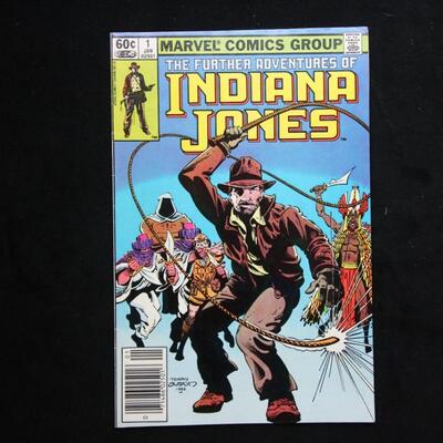 Further Adventures of Indiana Jones #1 (1982,Marvel)  9.0 VF/NM