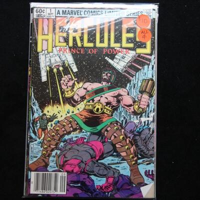 Hercules Prince of Power #1-4