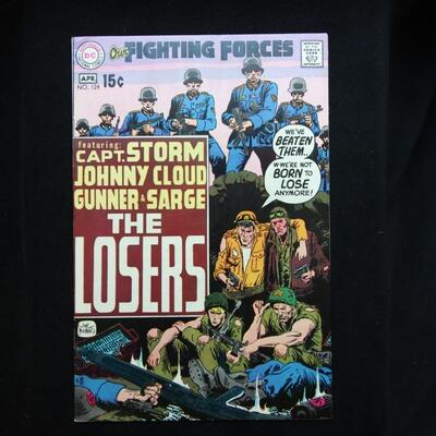 Our Fighting Forces #124 (1970,DC)  8.5 VF+