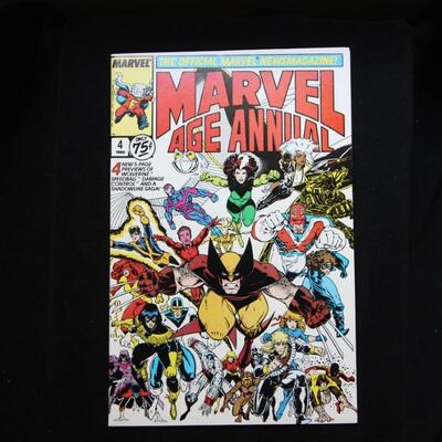 Marvel Age Annual #4 (1988,Marvel)  9.2 NM-