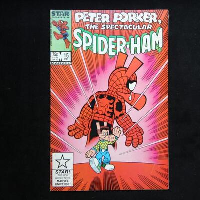 Peter Porker: The spectacular Spider-Ham #15 (1987,Star Comics)  7.5 VF-