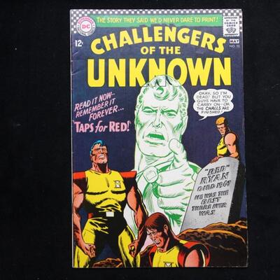 Challengers of the Unknown #55 (1967,DC)  7.0 FN/VF