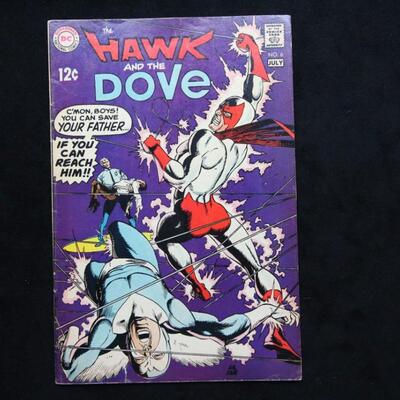 The Hawk and the Dove #6 (1969,DC)  5.0 VG/FN