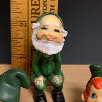 Lot 196: Vintage Lefton Leprechauns and More