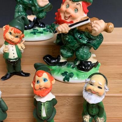 Lot 196: Vintage Lefton Leprechauns and More
