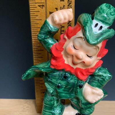 Lot 196: Vintage Lefton Leprechauns and More