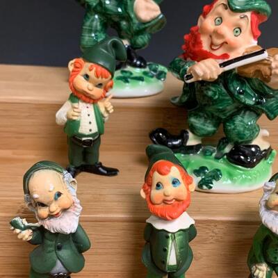 Lot 196: Vintage Lefton Leprechauns and More