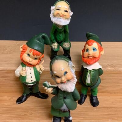 Lot 196: Vintage Lefton Leprechauns and More