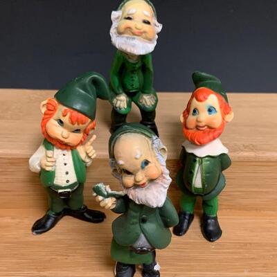 Lot 196: Vintage Lefton Leprechauns and More