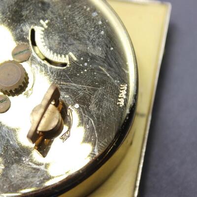 Antique Linder Made in Japan Windup Travel Alarm Clock