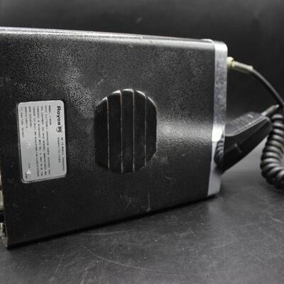 Vintage Royce 23 Channel Mobile CB AM Radio 1-600B with Microphone