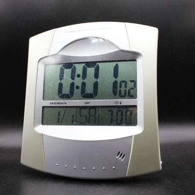 Digital Display Calendar Alarm Thermometer