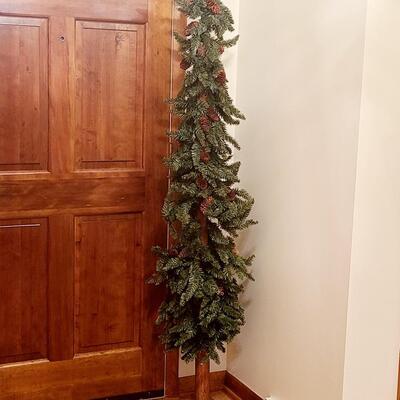 Lot 512: Primitive Almost 6 Foot Tall Holiday Tree