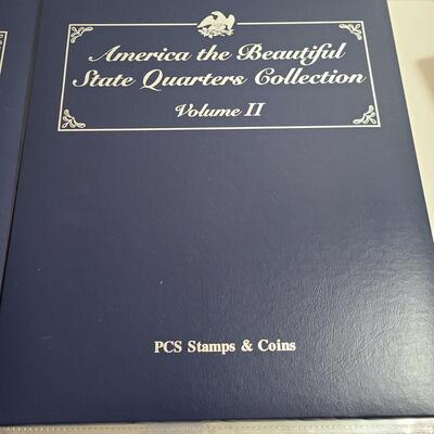 Lot 190: America The Beautiful State Quarters Collection (Vol 1 &2) (Over 100 quarters)