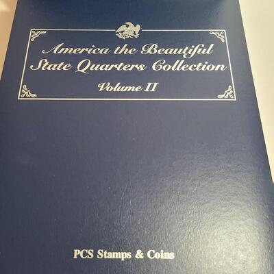 Lot 190: America The Beautiful State Quarters Collection (Vol 1 &2) (Over 100 quarters)