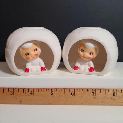 Lot 186: Vintage Rare Howard Holt Candle Holders
