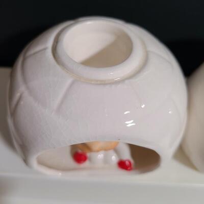 Lot 185: Vintage Japan Candle Holders by Howard Holt