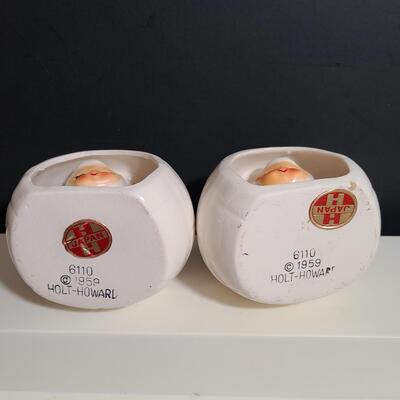 Lot 184: Pair of Candle Holders: Vintage, Howard Holt, Japan, Rare