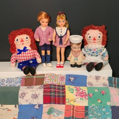 Lot 491: Vintage Mattel Tutti & Todd Barbies in Sundae Treat Outfits and More