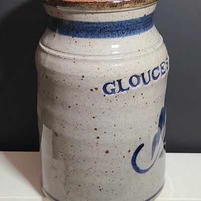 Lot 490: Local NJ Township Crock/Canisters