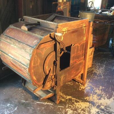 Antique Industrial Seed Cleaner