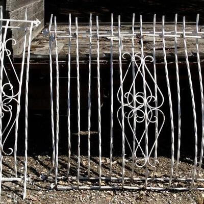 Decorative Iron Fence Panels