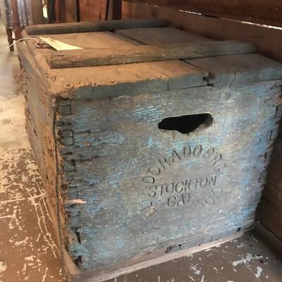 Antique Wood Beer Crate