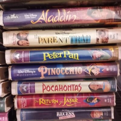 Vintage Disney VHS tapes, Jungle Book thru Winnie the Pooh