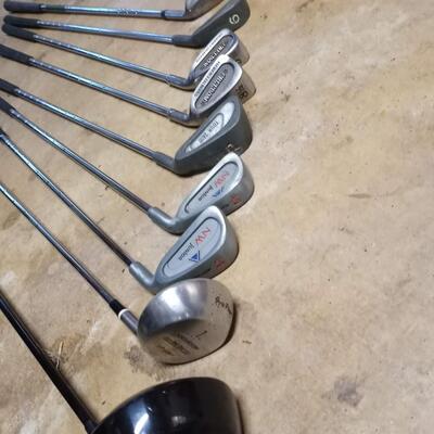 10 golf clubs