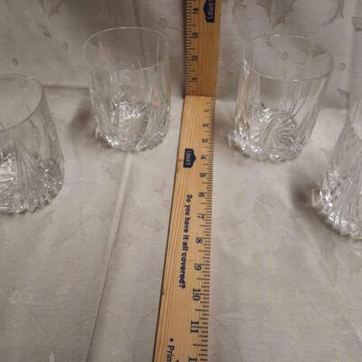 4 Old Fashioned Glasses
