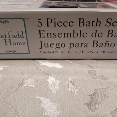 5 piece bath set