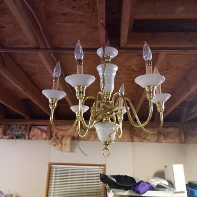 6 arm chandelier