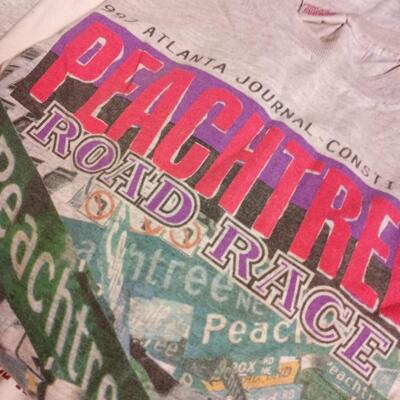 Box Vintage Peachtree Road Race Shirts