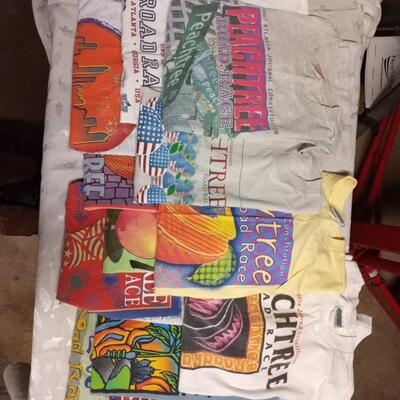 Box Vintage Peachtree Road Race Shirts