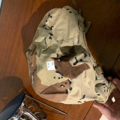 Military DCU camo cover for KPot helmet