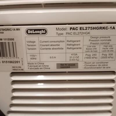 DeLonghi Pinguino Portable Air conditioner with attachments
