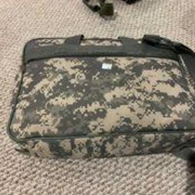 digital military camo (laptop size) bag