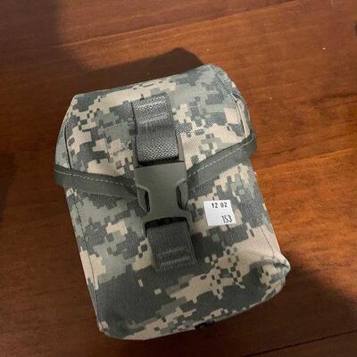 digital military camo pouch
